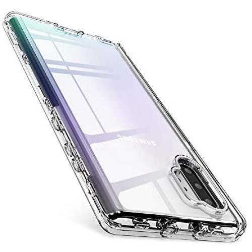 FLOVEME Samsung Galaxy Note 10 Plus Case 6.8 inch 2019 3 in 1 Hybrid Shockproof Protection Clear Cell Phone Cases Compatible for Samsung Note 10+ Galaxy Note 10 Pro 5G Armor Tough Basic Bumper Case