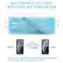 Senerport Phone Soap, Premium 3 in 1 Cell Phone Cleaner, Smartphone 360 Degree Cleaning Box & 10W Wireless Charging & USB-A and Type-C Outputs, for iOS Android Cellphone Money Toothbrushhead Razor…