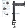 VIVO Dual LCD Monitor Desk Mount Stand Heavy Duty Fully Adjustable fits 2 /Two Screens up to 27" (STAND-V002)