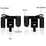 TQ Mobile Game Controller, Cell Phone Gaming Grip Joystick with Sensitive Shoot and Aim Buttons for Smartphone Support PUBG/Knives Out/Rules of Survival on Android or iOS