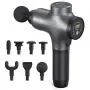 Massager Gun Deep Tissue Percussion Muscle Massage for Pain Relief, Super Quiet Portable Neck Back Body Relaxation Electric Drill Sport Massager Brushless Motor with 7 Attachment 5 Speeds Mebak3 Massager Gun Deep Tissue Percussion Muscle Massage for Pain Relief, Super Quiet Portable Neck Back Body Relaxation Electric Drill Sport Massager Brushless Motor with 7 Attachment 5 Speeds Mebak3
