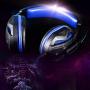 DSstyles Wireless Cell Phone headsets Wired Gaming Headset Deep Bass Game Earphone Computer Headphones with Microphone LED Light for Computer PC
