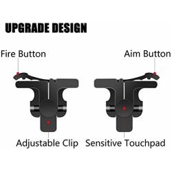 Mobile Game Controller for iPhone and Android,Sensitive Shoot and Aim Keys L1R1 Shooter Controller by Ozvavzk for PUBG/Fortnite/Rules of Survival,1 Pair