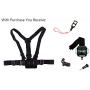 Smartphone Chest Mount with Action Mount Adapter for Smartphone, W/j-Hook & Screw, Operable with Any Smartphone. Strongest Hold on The Market. Sport Camera or Any iPhone, Samsung, etc. Easy to Use!