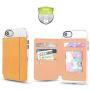 Cell Phone Wallet for Back of Phone, Stick On Wallet Credit Card ID Holder with RFID Protection Compatible with iPhone, Galaxy & Most Smartphones and Cases