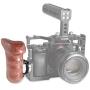 SMALLRIG Right Side Rosette Wooden Handle for Shoulder Mount Support Rig, Right Hand - 1941