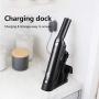 SUPERLEX Handheld Vacuum Cordless Rechargeable Ultra Lightweight, Powerful Suction, Mini Hand Vacuum Lite Car Vac 1.4LB 30 Minutes, Charging Dock, Single Touch Empty and Detachable Dust Cup