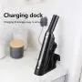 SUPERLEX Handheld Vacuum Cordless Rechargeable Ultra Lightweight, Powerful Suction, Mini Hand Vacuum Lite Car Vac 1.4LB 30 Minutes, Charging Dock, Single Touch Empty and Detachable Dust Cup