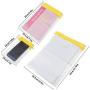 Meetory Clear Waterproof Bags Pouch Dry Bags for Camera Mobile Phone Maps Kayak Document Holder - 3 Piece Set Waterproof Plastic Pouch Utility Bags