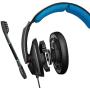 EPOS Sennheiser GSP 300 Gaming Headset with Noise-Cancelling Mic, Flip-to-Mute, Comfortable Memory Foam Ear Pads, Headphones for PC, Mac, Xbox One, PS4, Nintendo Switch, and Smartphone compatible.
