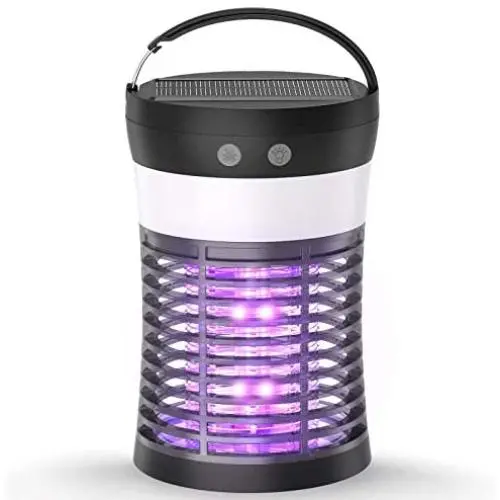 Mosquito Killer Lamp, ViViLarm Rechargeable Solar & USB Powered Bug Zapper, IP66 Waterproof Hanging Camping Lantern, Portable Insect Fly Pest Trap for Indoor Outdoor Backyard Patio Traveling Hiking Mosquito Killer Lamp, ViViLarm Rechargeable Solar & USB Powered Bug Zapper, IP66 Waterproof Hanging Camping Lantern, Portable Insect Fly Pest Trap for Indoor Outdoor Backyard Patio Traveling Hiking