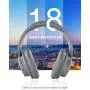 Mpow H7 Bluetooth Headphones Over Ear, Comfortable Wireless Headphones, Rechargeable HiFi Stereo Headset, w/Wired Mode, CVC6.0 Microphone for Cellphone Online Class, Home Office, PC Mpow H7 Bluetooth Headphones Over Ear, Comfortable Wireless Headphones, Rechargeable HiFi Stereo Headset, w/Wired Mode, CVC6.0 Microphone for Cellphone Online Class, Home Office, PC