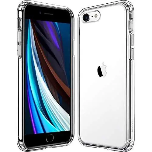 Mkeke Compatible with iPhone SE 2020 Case, iPhone 8 Case, iPhone 7 Case Clear Cases for iPhone SE 2nd Generation, iPhone 8 and iPhone 7 Mkeke Compatible with iPhone SE 2020 Case, iPhone 8 Case, iPhone 7 Case Clear Cases for iPhone SE 2nd Generation, iPhone 8 and iPhone 7