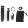 EBTOOLS Mobile Telephoto Telescope with Tripod, External High-Definition Dual-Adjustable Length 38X Telescope Easy to Install, Remove and Operate for Kids/Beginners