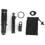 EBTOOLS Mobile Telephoto Telescope with Tripod, External High-Definition Dual-Adjustable Length 38X Telescope Easy to Install, Remove and Operate for Kids/Beginners