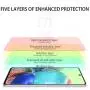 Galaxy A51 HD Clear Tempered Glass Screen Protector + Camera Lens Protectors by YEYEBF, [2+2 Pack] [Case-Friendly] [Anti-Scratch] Screen Protector Glass For Samsung Galaxy A51