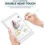 Stylus Pen for Touch Screens, XIRON Rechargeable 1.5 mm Fine Point Active Stylus Pen Smart Digital Pencil Compatible with iPad and Most Tablets High Precise Pencil with Glove