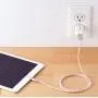 AmazonBasics Nylon Braided Lightning to USB A Cable, MFi Certified Apple iPhone Charger, Rose Gold, 3-Foot AmazonBasics Nylon Braided Lightning to USB A Cable, MFi Certified Apple iPhone Charger, Rose Gold, 3-Foot
