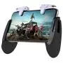 Mobile Kings - Mobile Game Controller for pubg Mobile Controller, White Durable Cellphone Triggers, Fits 5.3in-7in Wide Phones, Compatible with iPhone & Android Mobile Kings - Mobile Game Controller for pubg Mobile Controller, White Durable Cellphone Triggers, Fits 5.3in-7in Wide Phones, Compatible with iPhone & Android