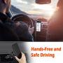 Universal Air Vent Car Mount and Dashboard Sticker Holder(2 Pack) - KSWNG 360° Rotation Clip Car Mount Phone Holder with Adjustable Switch Lock for Smartphones GPS Navigation