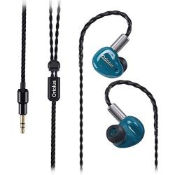 Oriolus Finschi Headset 1DD 1BA Hybrid Technology HiFi Monitor in Ear Earphones Without Mic HiFi Version Blue