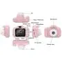 DDGG Kids Digital Camera, 1080P FHD Digital Video Camera for Kids with 2 Inch IPS Screen and 16GB SD Card, Rechargeable Camera for 3-10 Years Boys Girls(Pink)