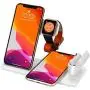 Wireless Charger 4 in 1 Charging Dock for Airpods Pro and Iwatch 5 Charging Station Fast Charging Stand for iPhone 11/11Pro/11 Pro Max/X/XS/XR/Xs Max 8/8 Plus,for Samsung S10/S9/S8//Note 10/9/8 White Wireless Charger 4 in 1 Charging Dock for Airpods Pro and Iwatch 5 Charging Station Fast Charging Stand for iPhone 11/11Pro/11 Pro Max/X/XS/XR/Xs Max 8/8 Plus,for Samsung S10/S9/S8//Note 10/9/8 White