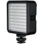 SUPON 64 Video LED Light, Ultra-Bright Dimmable Continuous On-Camera Lighting Panel for All DSLR Cameras Camcorder Studio Video Outdoors Photography (USB Powered)