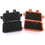 Small Waterproof Phone Container - Universal Plastic Box With Foam - Camping Waterproof Phone Case For Iphone - Waterproof Case With 2u Buckle For Camera/Micro Flash Drive/Wallet/Battery 2PCS