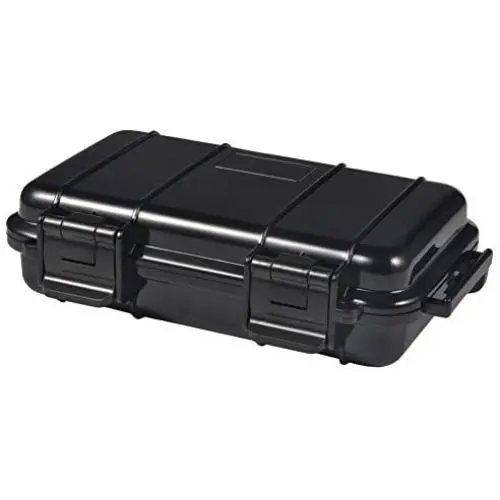 SolUptanisu Anti-Pressure Container Box Waterproof Plastic Box Shockproof Dry Storage Box with 2 U-Shape Buckle for Fishing Camping Hiking Diving Snorkelling Storage Container SolUptanisu Anti-Pressure Container Box Waterproof Plastic Box Shockproof Dry Storage Box with 2 U-Shape Buckle for Fishing Camping Hiking Diving Snorkelling Storage Container