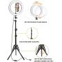 Video Light Dimmable LED Ring Light Ring lamp Photography Light with Phone Clip Holder Tripod Stand for YouTube Makeup Selfie