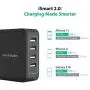 RAVPower USB Wall Charger 40W 8A 4-Port Multi-Port Travel Charger Charging Station, Compatible iPhone 11 Pro XS Max XR X, Ipad Pro Air Mini, Galaxy S9 S8 Note 8 Edge, Smartphone, Tablet and More RAVPower USB Wall Charger 40W 8A 4-Port Multi-Port Travel Charger Charging Station, Compatible iPhone 11 Pro XS Max XR X, Ipad Pro Air Mini, Galaxy S9 S8 Note 8 Edge, Smartphone, Tablet and More
