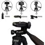 Phone Tripod, 51’’ Extendable Lightweight Aluminum Phone Tripod Stand with Cell Phone Mount Holder & Bluetooth Remote, Tripod for iPhone/Android/Smartphone & Camera (Black) Phone Tripod, 51’’ Extendable Lightweight Aluminum Phone Tripod Stand with Cell Phone Mount Holder & Bluetooth Remote, Tripod for iPhone/Android/Smartphone & Camera (Black)