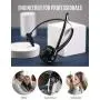 Mpow Pro Trucker Bluetooth Headset V5.0, Wireless Headphones with Microphone for Cell Phone, Office Bluetooth Headset, CVC 6.0 Noise Canceling, On Ear Headphones for Call Center, Truck Driver, Skype Mpow Pro Trucker Bluetooth Headset V5.0, Wireless Headphones with Microphone for Cell Phone, Office Bluetooth Headset, CVC 6.0 Noise Canceling, On Ear Headphones for Call Center, Truck Driver, Skype