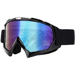 LJDJ Ski Snowboard Goggles - Motorcycle Goggles Winter Snow Outdoor Sports Snowmobile Skating Skiing Tactical Protective Glasses Dirt Bike ATV Motocross Dust-Proof Eyewear for Combat Military Cycling