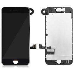 Keytas Compatible with iPhone 7 Plus Screen Replacement Kit Black 5.5" LCD for iPhone 7 Plus 3D Touch Screen Digitizer Full Assembly with Front Camera+ Earpiece+ Tools Kit+ Screen Protector (Black)