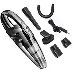 Handheld Vacuum Cordless，with Rechargeable Quick Charge Battery, Lightweight Mini Hand Vac Portable Hand Held Vacuum Cleaner Cordless for Home, Kitchen, Car Wet Dry Cleaning Pet Hair