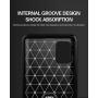 Galaxy A51 case,Samsung A51 case,MAIKEZI Soft TPU Slim Fashion Anti-Fingerprint Non-Slip Protective Phone Case Cover for Samsung Galaxy A51(Black Brushed TPU)