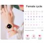 Smart Watch for Women, Yohuton Full Touch IPS Color Screen Fitness Tracker Activity Tracker IP67 Waterproof Heart Rate Monitor Fitness Watch with Physiological and Safe Period Tracker