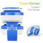 Kids Headphones Bluetooth Wireless 85db Volume Limited Childrens Headset, up to 6-8 Hours Play, Stereo Sound, SD Card Slot, Over-Ear and Build-in Mic Wireless/Wired Headphones for Boys Girls(Blue)
