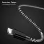iPhone Charger, Xilsn MFi Certified Lightning Cable [5Pack-3/3/6/6/10FT] Nylon Braided Charging Cord Syncing Data USB Cable Compatible with iPhone 11 Pro Max XS XR X 8 7 6S 6 Plus SE 5S 5C 5 iPad