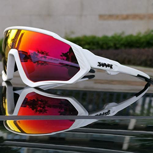 SPELISPOS 5 Lens Combination Cycling Sunglasses Goggle Windproof Gafas De Seguridad Oculos Ciclismo Bike Occhiali Hombre Lentes