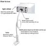 12 Phone Screen Magnifier Cell Phone 7D HD Anti-Blue Light Amplifier Screen Enlarger for Movies, Videos, and Gaming Compatible with All Smartphones… (White)
