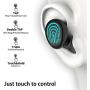 EDYELL Wireless Earbuds, Bluetooth 5.0 in Ear Headphones with 120H Playtime Charging Case,IPX8 Waterproof Sports Earbuds with Microphone,Immersive Stereo Sound,Touch Control,Auto Pairing,