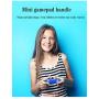 ipega-PG-SW022 Mini Wireless Gamepad Controller for N-Switch /PS3 Galaxy S10/S10+ Galaxy S20 LG Oppo VIVO MI Android Smartphone Tablet with Vibrating six-axis Function (Win 7 and Above) (Light Blue)