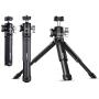 Ulanzi U-Vlog LITE Extendable Tripod with Dual Cold Shoe Mounts for Microphone or Video Lights (2 Items)