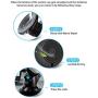 Mpow Upgrade Dashboard Car Phone Mount, Adjustable Windshield Holder Cradle with Strong Sticky Gel Pad Compatible iPhone 11 Pro/ Max/X/XS/XR/8Plus/8/7Plus/7/6Plus, Galaxy S8/9/10, Google, Black