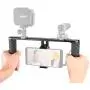 Neewer Metal Smartphone Video Rig,Filmmaking Recording Vlogging Rig Case,Handheld Grip Stabilizer with Cold Shoe Mount for iPhone X 8 8plus,Samsung S9 S8,Huawei P9,Mount LED Light,Microphone Neewer Metal Smartphone Video Rig,Filmmaking Recording Vlogging Rig Case,Handheld Grip Stabilizer with Cold Shoe Mount for iPhone X 8 8plus,Samsung S9 S8,Huawei P9,Mount LED Light,Microphone