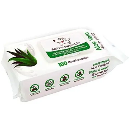Pet Grooming Wipes for Dogs and Cats | Hypoallergenic and Deodorizing Pet Grooming Wipes for Dogs and Cats | Hypoallergenic and Deodorizing