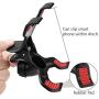 ChromLives Phone Overhead Video Stand Articulating Arm Phone Mount Overhead Table Top Mount Flexible 360° Rotation Cell Phone Clip Holder for Streaming Phone Baking Crafting Videos Cooking and More